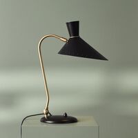 Bloom Table Lamp Black Noir