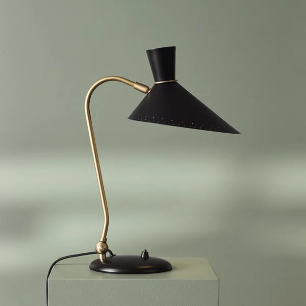Bloom Table Lamp Black Noir