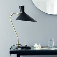 Bloom Table Lamp Black Noir