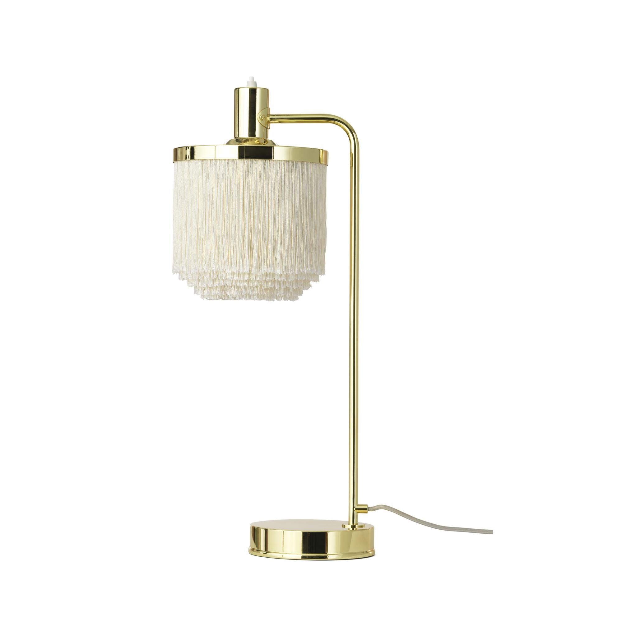 Fringe Bordslampa Vit