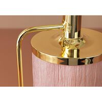 Fringe Tafellamp Roze