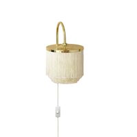 Fringe Wandlamp Crème Wit