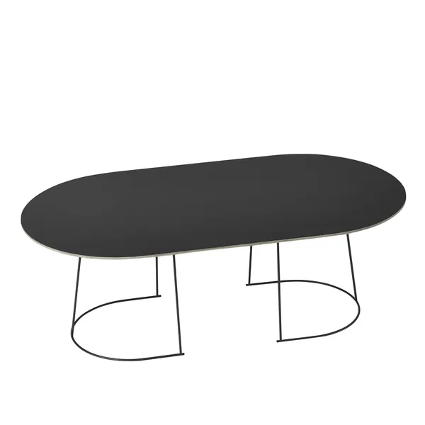 Airy Coffee Table Black Large