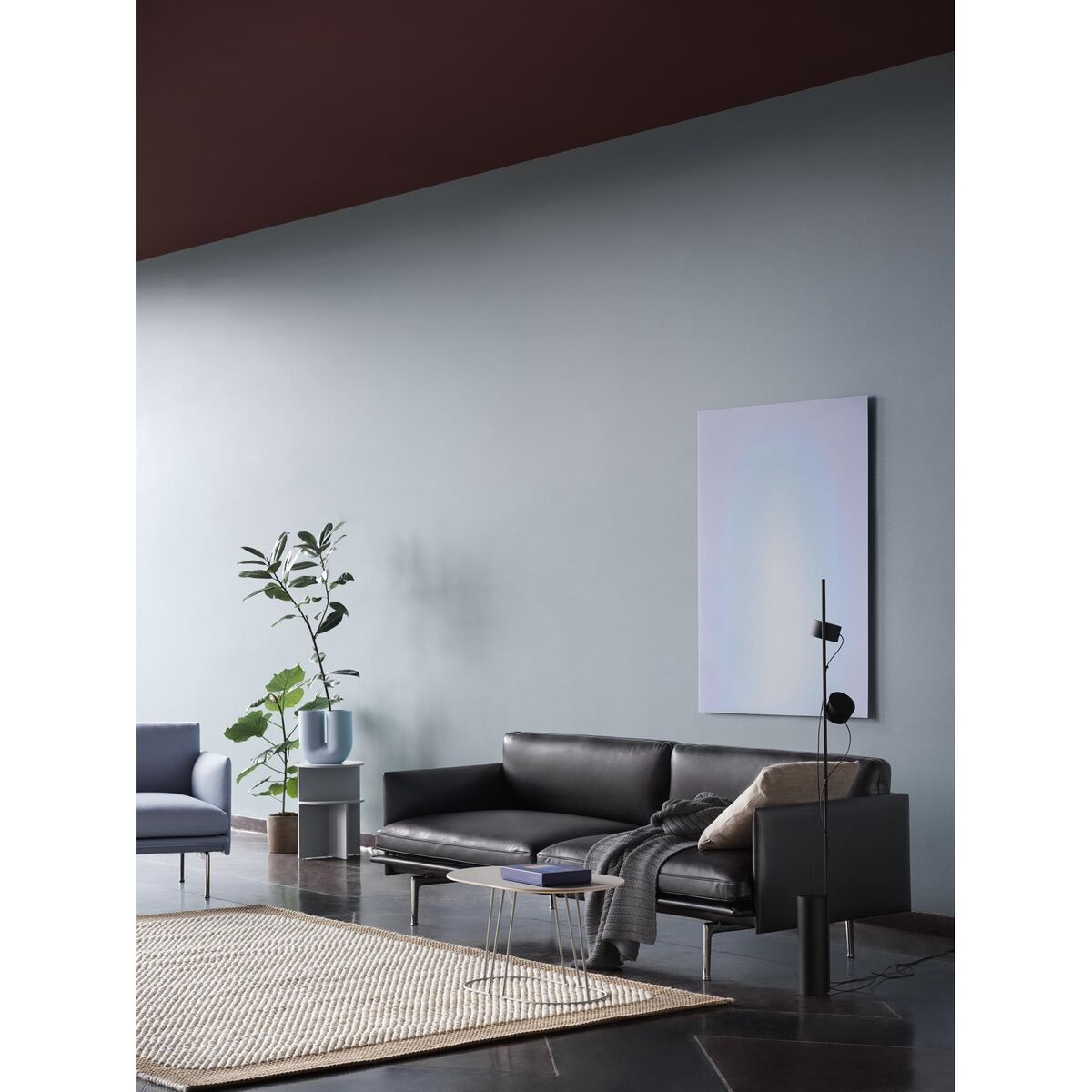 Airy Coffee Table Black Large