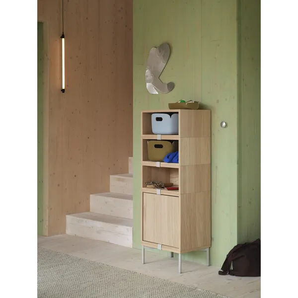 Mini Stacked Regalsystem / Groß Weiß