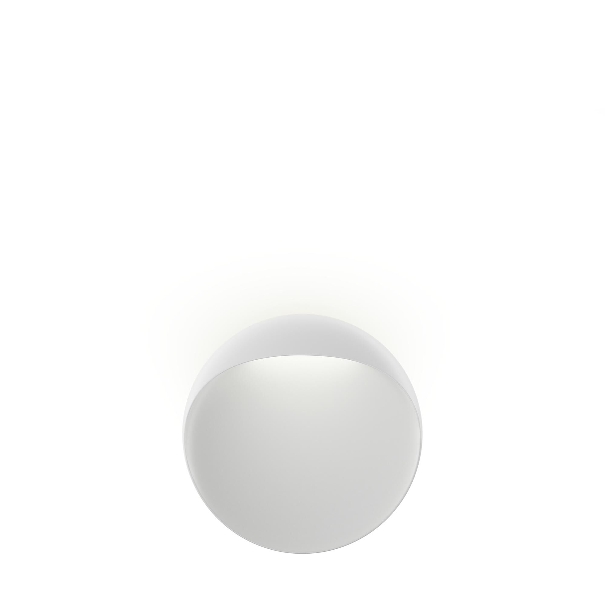 Flindt V&auml;gg-/ Taklampa &Oslash;20 2700K & Fasdimmer Vit