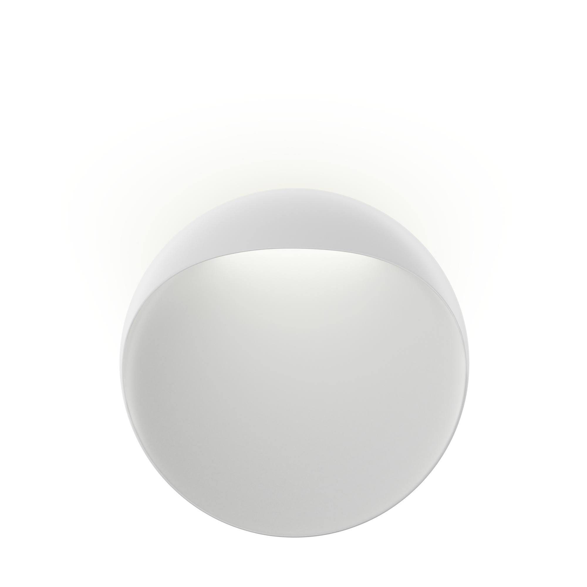 Flindt V&auml;gg-/ Taklampa &Oslash;30 2700K & Dali Vit