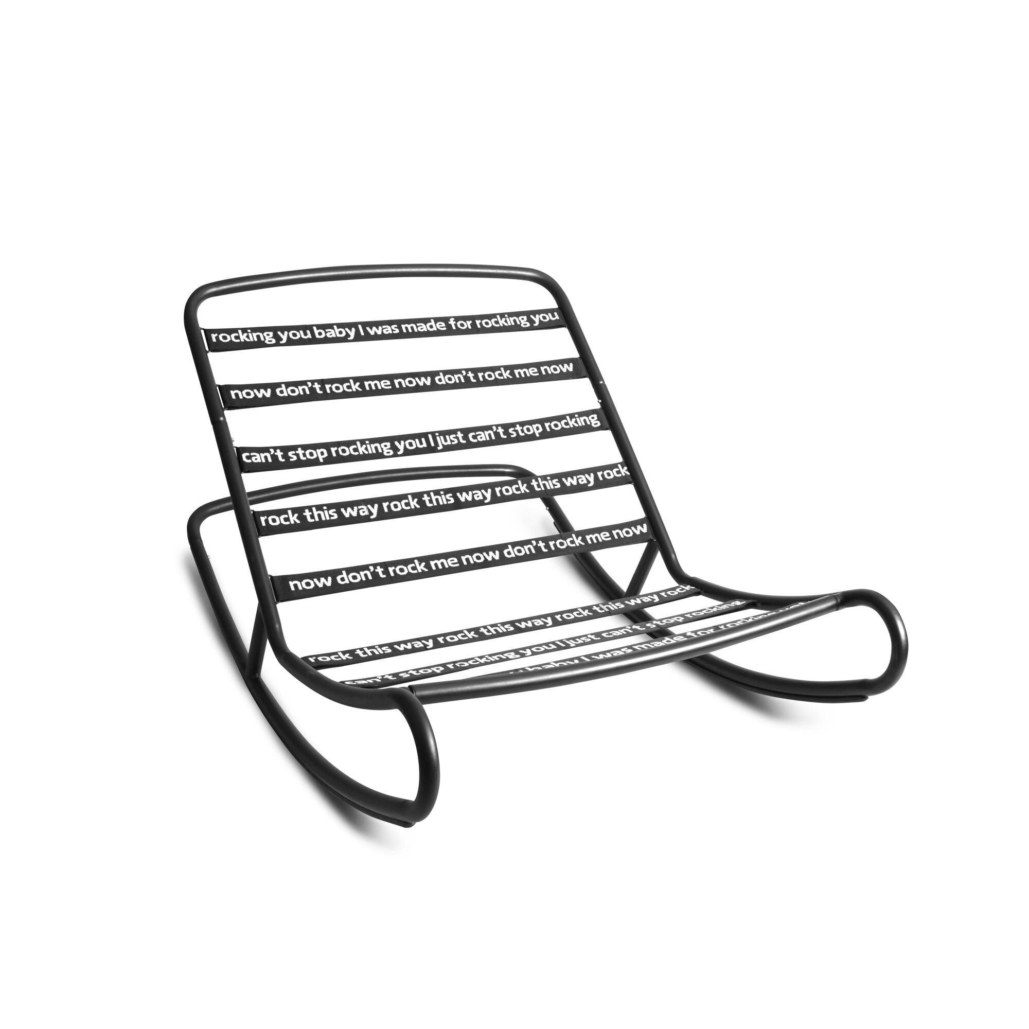 Rock N Roll Fauteuil Noir