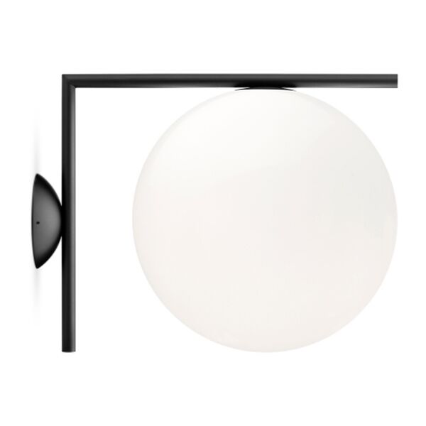 IC C/W 2 V&auml;gglampa Matt Svart
