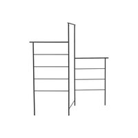 Dora Clothes Rack Black
