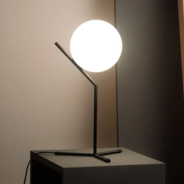 IC T1 Tall Table Lamp Matt Black