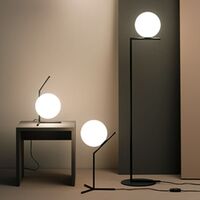 IC T1 Short Table Lamp Matt Black