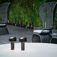 Bellhop Batterie- Tischlampe Cioko