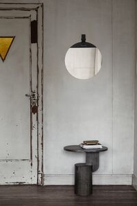 Insert Couchtisch Schwarz Gebeizt