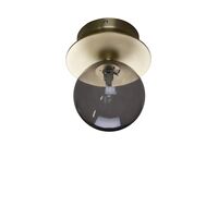 Art Deco Væg/Loftlampe Røg