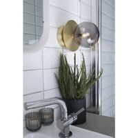 Art Deco Væg/Loftlampe Røg