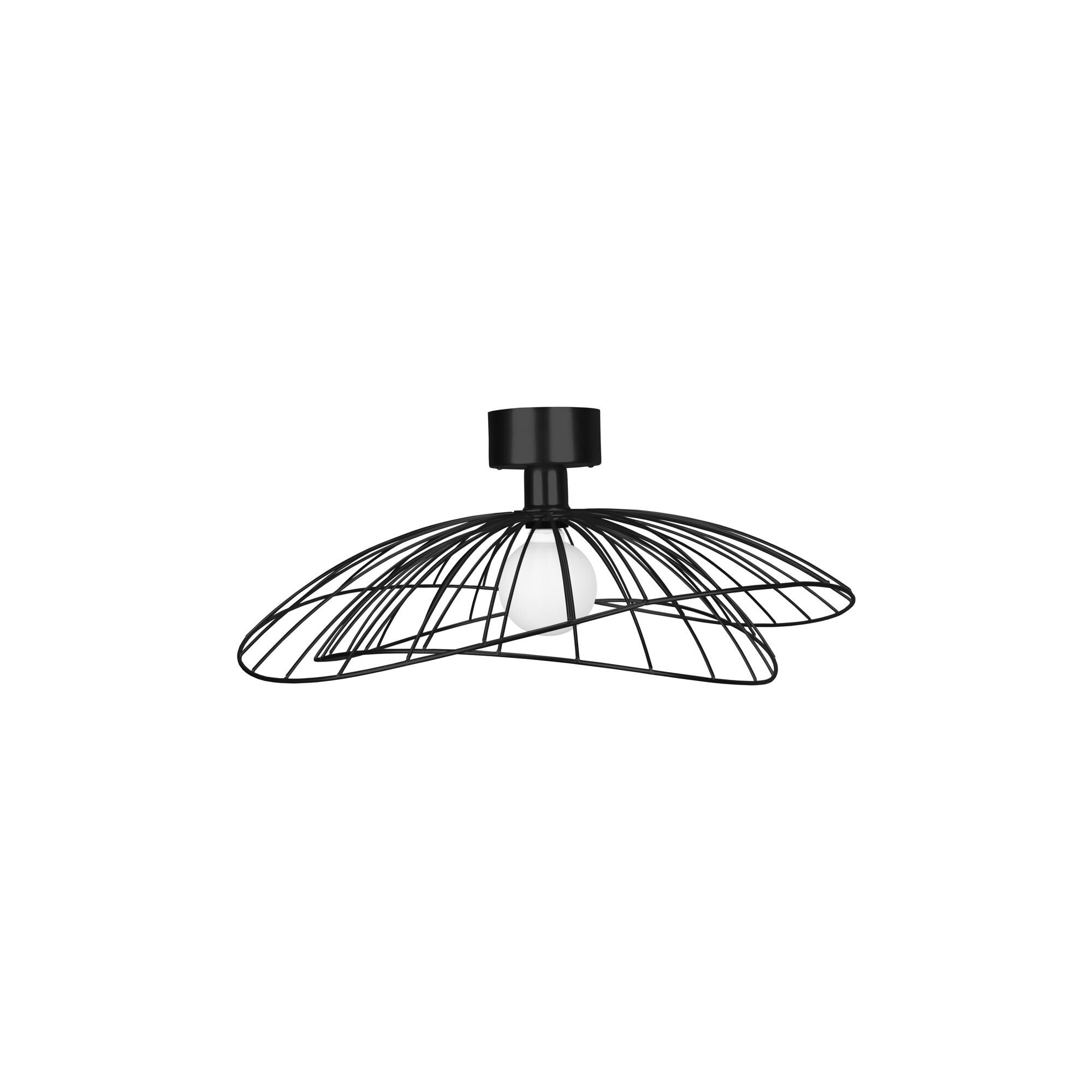 Ray Plafonnier/Applique Murale Noire