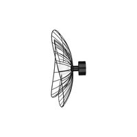 Ray Ceiling Light/ Wall Lamp Black