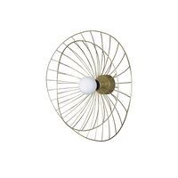 Ray Wall/ Ceiling Light Brushed Brass