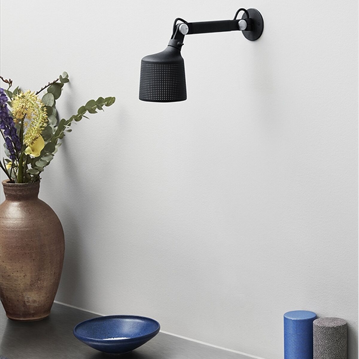 523 Vegglampe Sort Liten