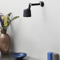 523 Vegglampe Sort Liten