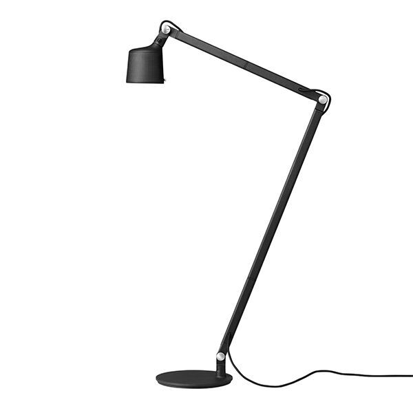 Golvlampa Svart