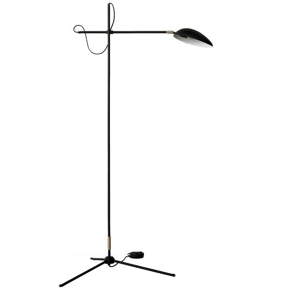 Spoon Stehlampe Schwarz