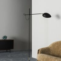 Spoon Floor Lamp Black