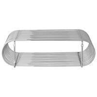 CURVA Mensola Argento H12 cm