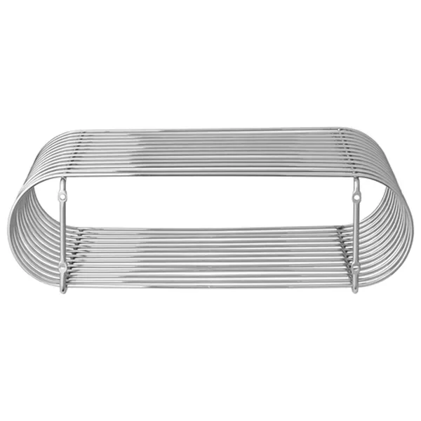 CURVA Shelf Silver H12 cm