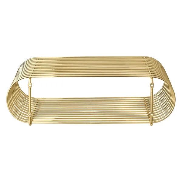 CURVA Shelf Gold H12 cm