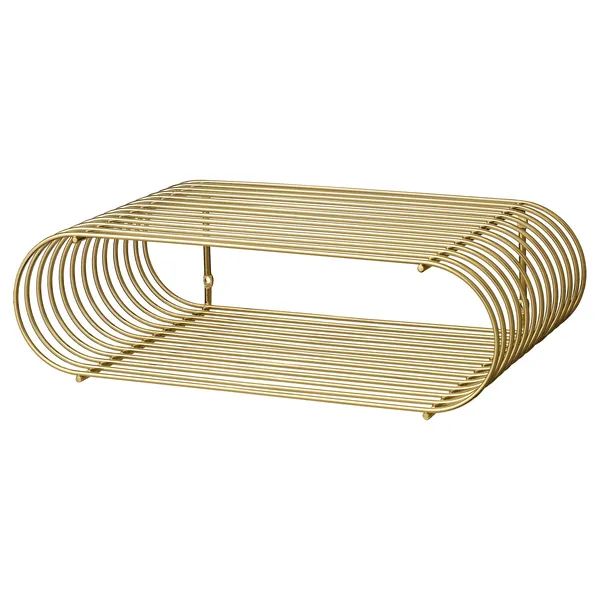 CURVA Shelf Gold H12 cm