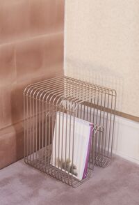 CURVA Stool Silver