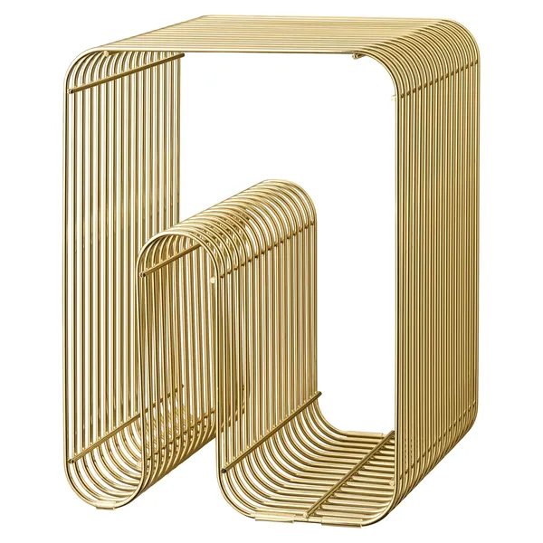 CURVA Stool Gold