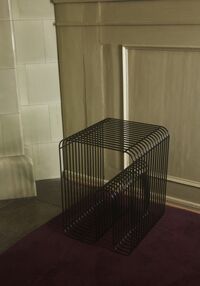 CURVA Stool Black