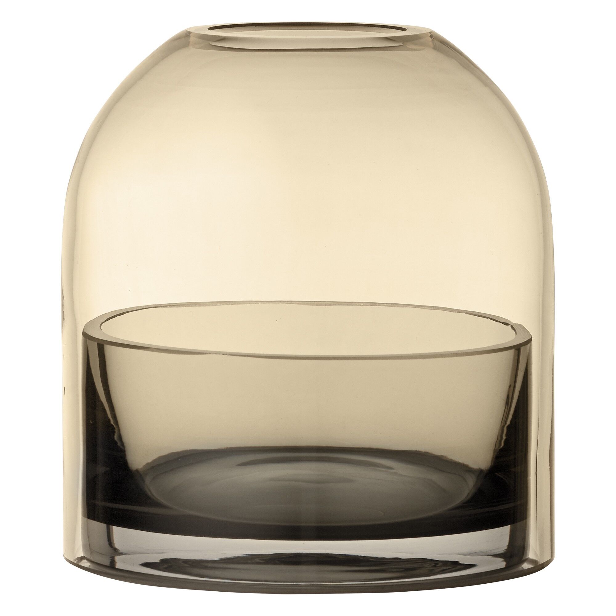 TOTA Lantern for Tealight Amber/ Black