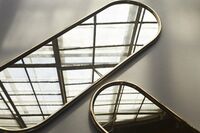 ANGUI Mirror Gold H78 cm