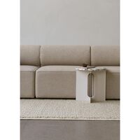 Androgyne Table Top For Side Table Ø42 Crystal Rose Marble