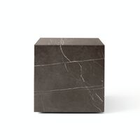 Plinth Coffee Table Cubic Gray Kendzo Marble