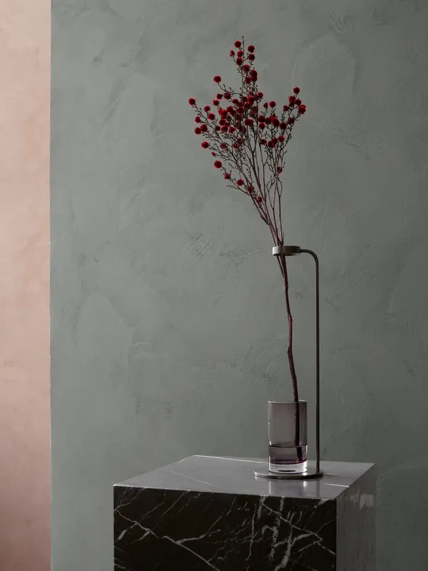 Plinth Coffee Table High Gray Kendzo Marble