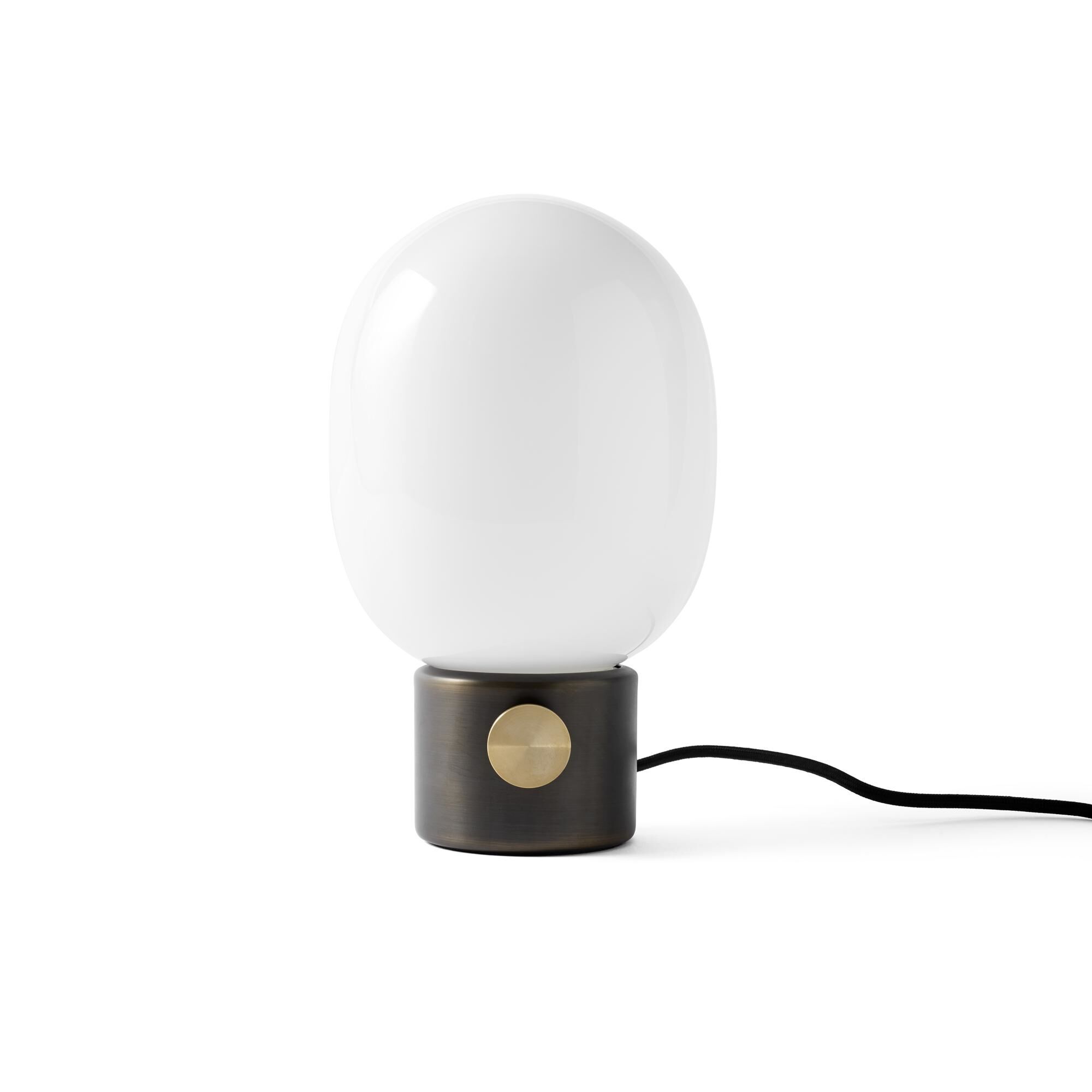 JWDA Metallic Bordslampa Polerad Brun M&auml;ssing