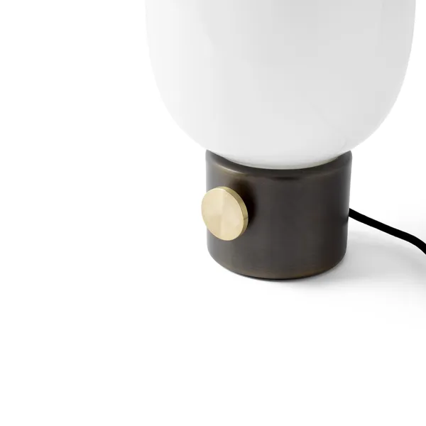 JWDA Metallic Table Lamp Polished Brown Brass