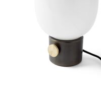 JWDA Metallic Table Lamp Polished Brown Brass