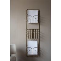 Now Magazine Holder Brass