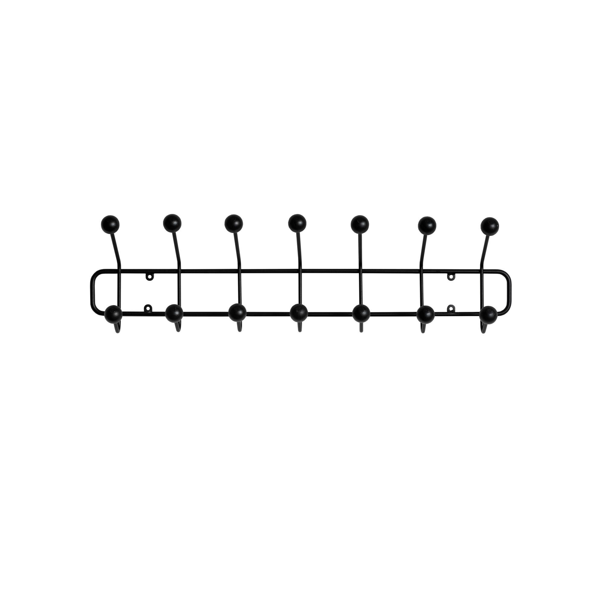 Porte-manteau Horizontal Bill Noir