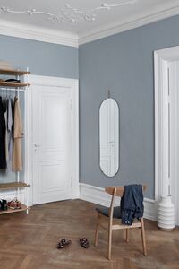 Tall Wall Mirror Ø133 Messing