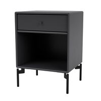 Selection DREAM Bedside Table 04-Anthracite/03- Black