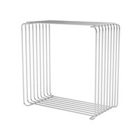 Panton Wire Single Shelf 43-Chrome 34.8 cm x 18.8 cm