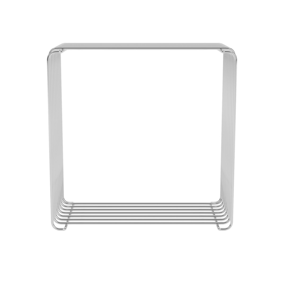 Panton Wire Single Shelf 43-Chrome 34.8 cm x 18.8 cm | AndLight