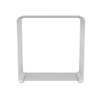 Panton Wire Single Shelf 43-Chrome 34.8 cm x 18.8 cm